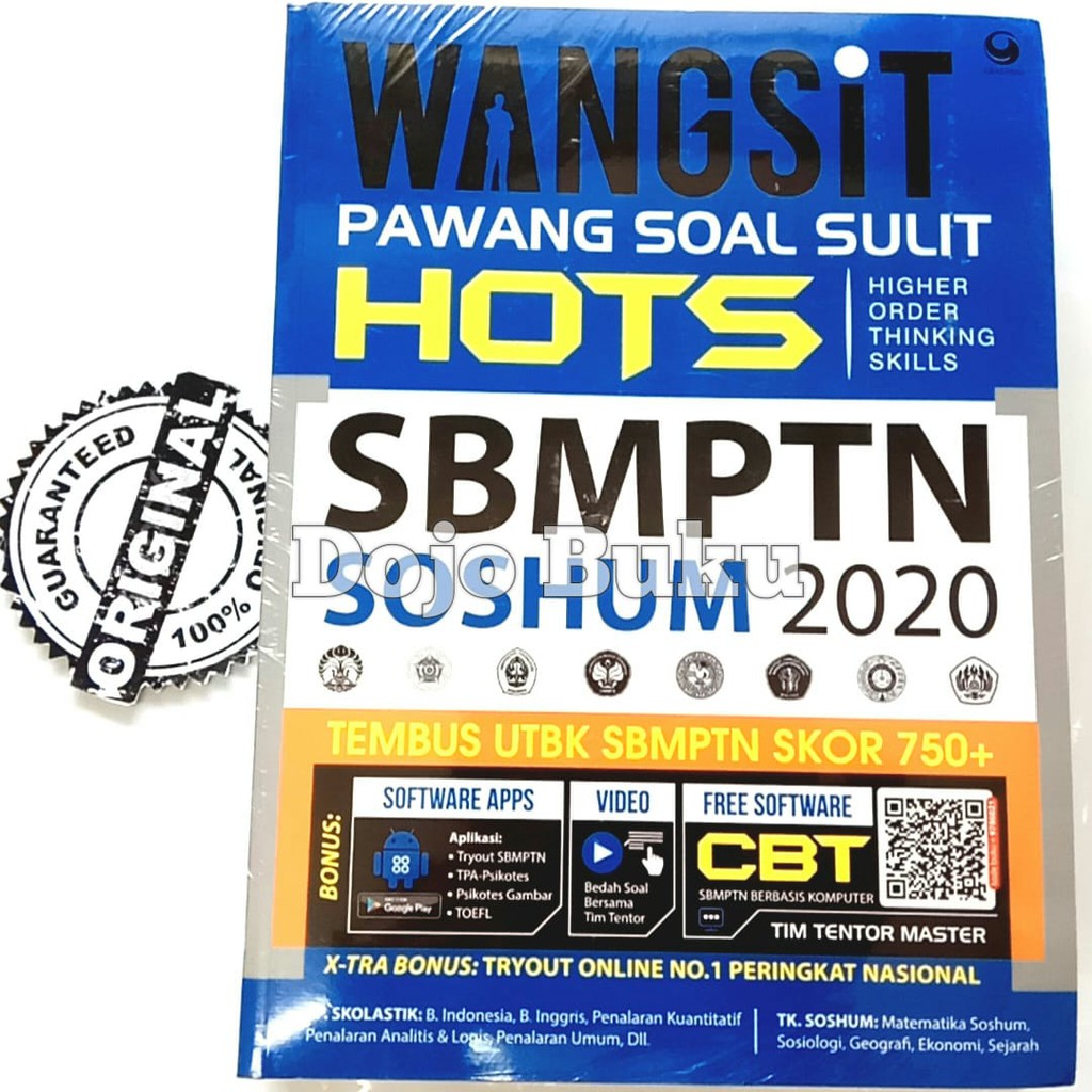 Wangsit (Pawang Soal Sulit) SBMPTN Soshum 2020