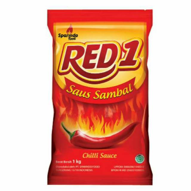 

Saos Sambal Red1 ( Red one ) 1kg