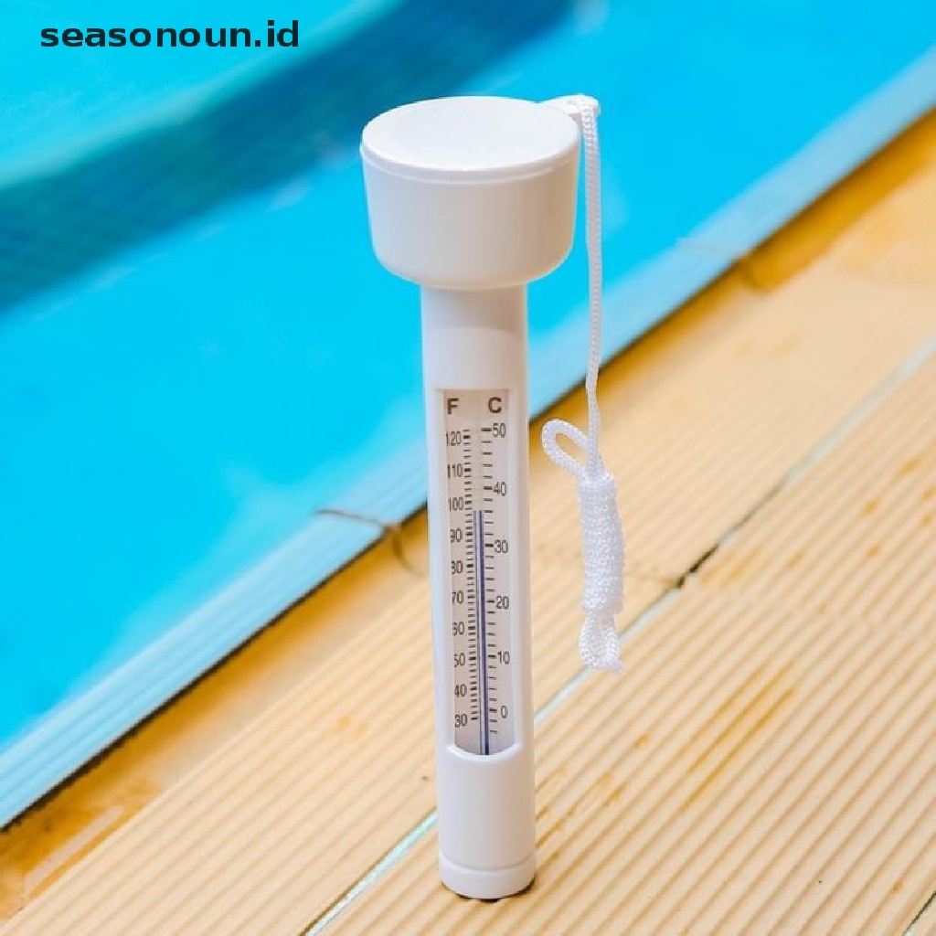 (seasonoun) Termometer Pengukur Suhu Air Kolam Renang