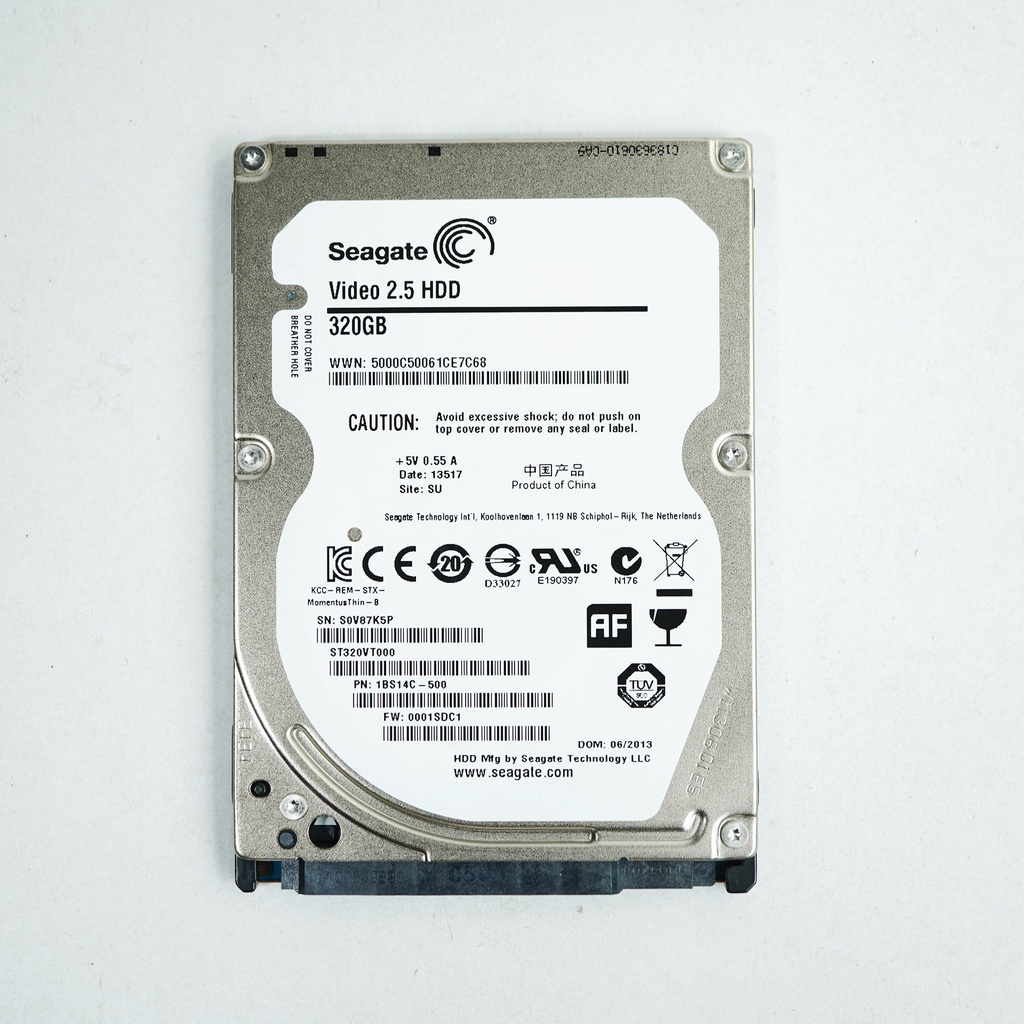 HARDDISK LAPTOP INTERNAL HARDDISK 2.5 SEAGATE 320GB GARANSI 1 TAHUN