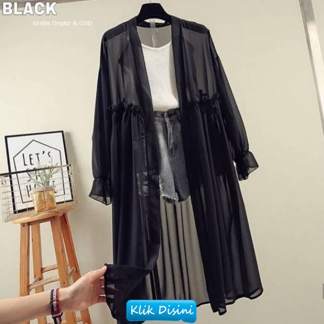 ⭐ dropshipper muslimah black mocca cream putih seruti premium citayam outfitmuslimahbdg
 ootd outfit