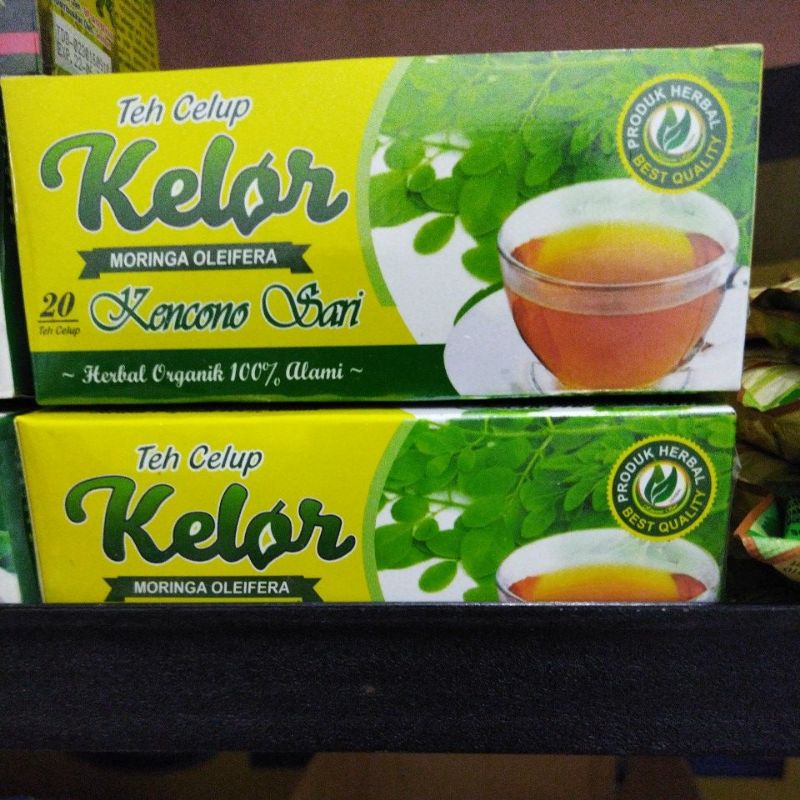 

Teh Celup Daun Kelor Kencono Sari
