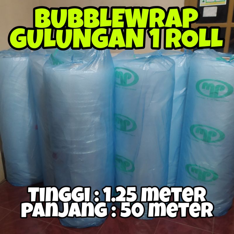 Bubble wrap murah gulungan 1 roll panjang 50meter