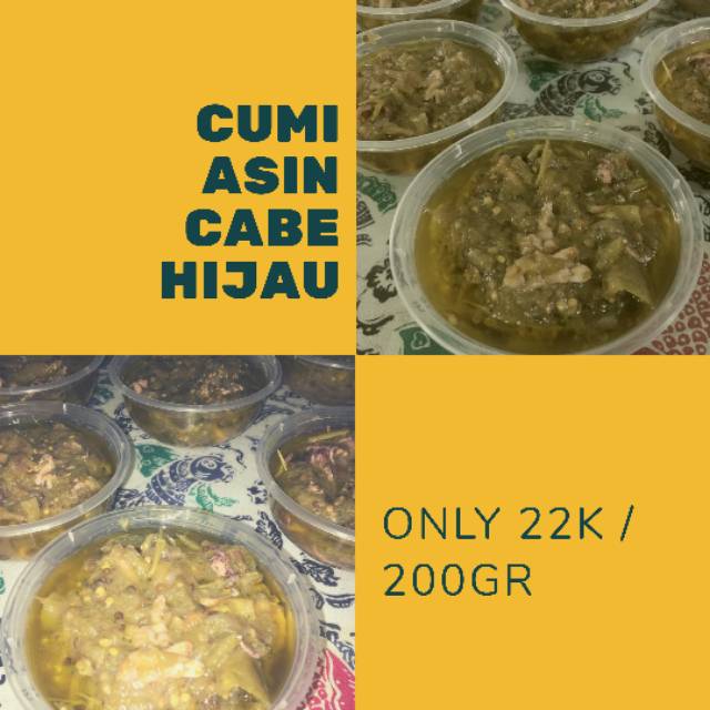 

Cumi Asin Cabe Ijo