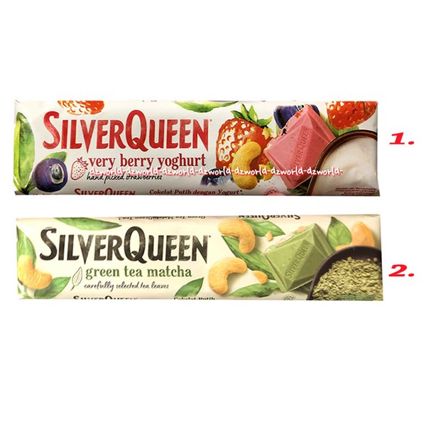 

CHOCOLATE BAR | SILVERQUEEN CHOCOLATE MATCHA / BERRY YOGURT 62G