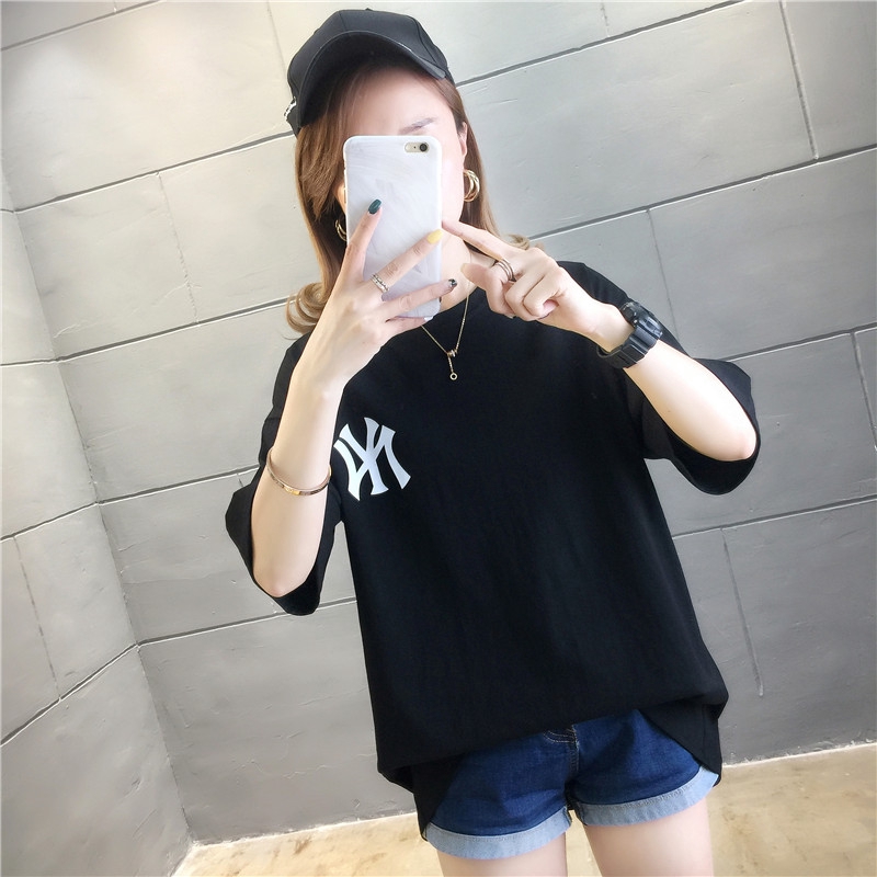 Baju Atasan Wanita Kaos Oversize NY