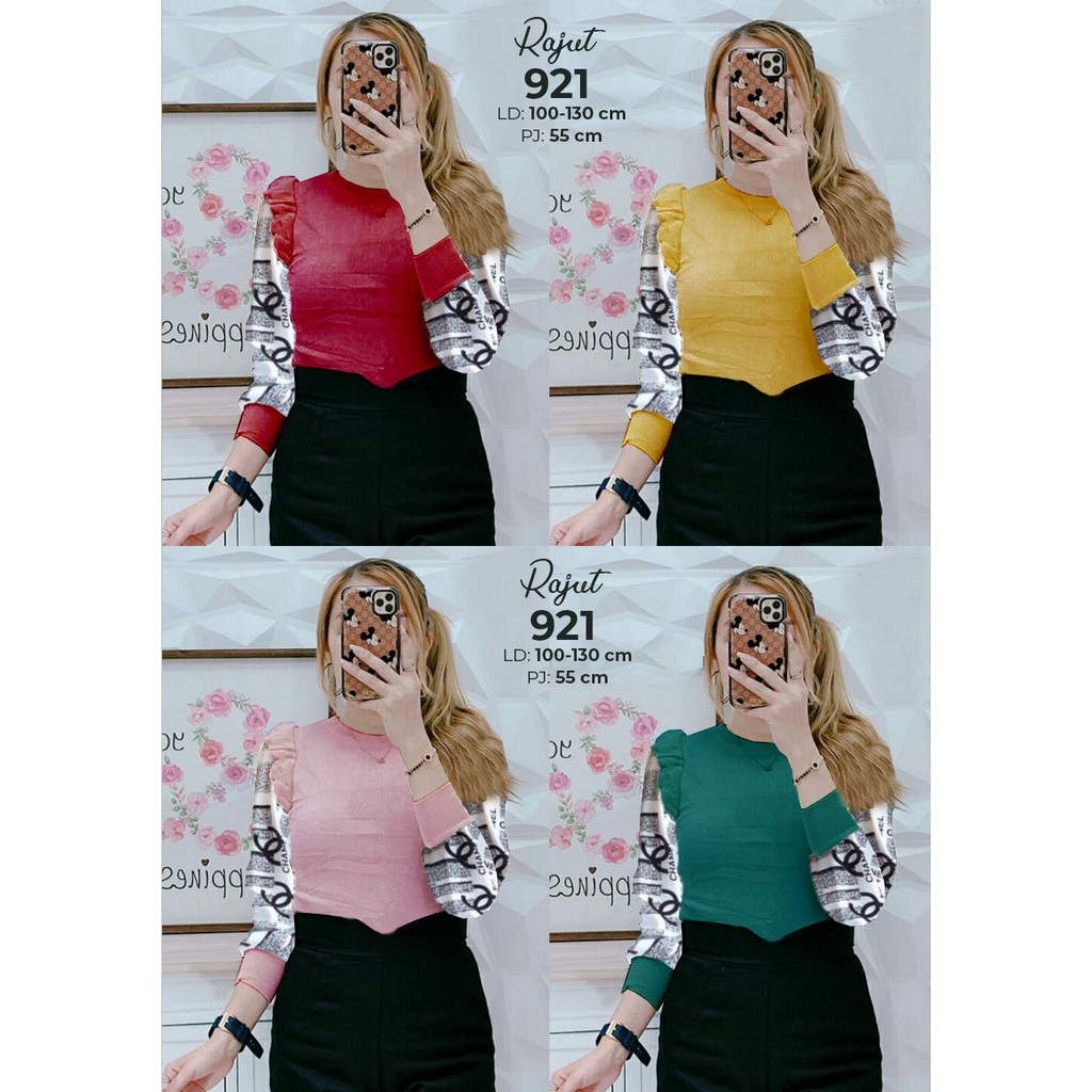 ATASAN RAJUT CHANEL PREMIUM IMPORT 921