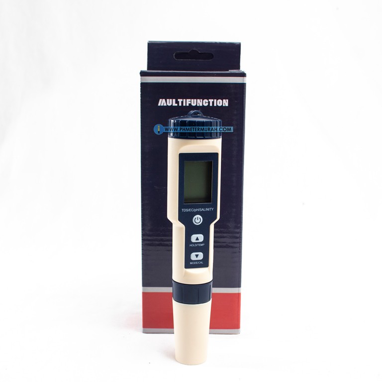 PH METER EZ-9909 Water Quality Tester 5in1 TDS/EC/PH/SALINITY &amp; Temperature