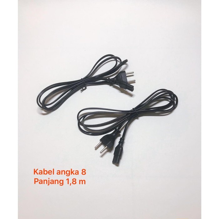 Kabel Power kabel angka 8 kabel printer 1.8m FULL