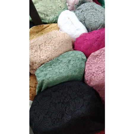 Kain/Bahan Brukat katun/Brukat Cord/Harga Per 1/2(0.5)mtr