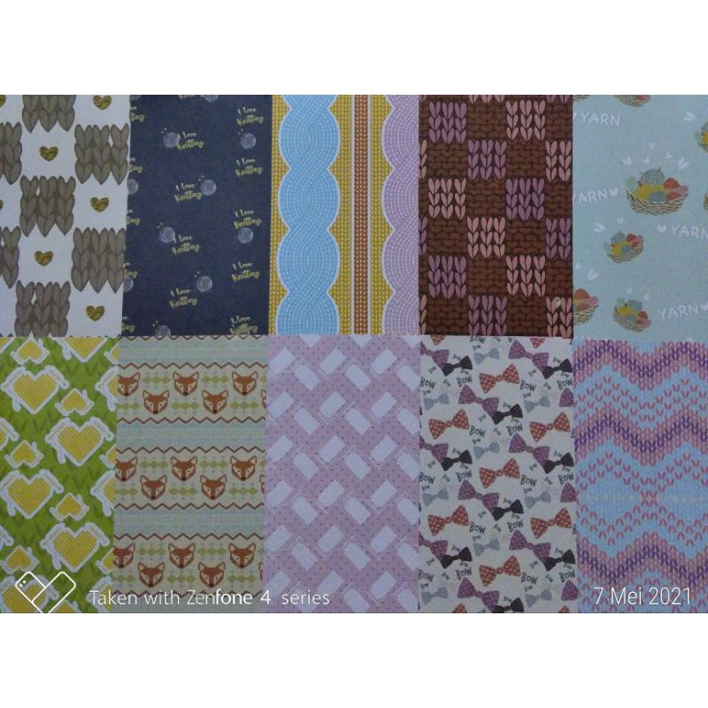 

Kertas Lipat Kertas Origami Washi Paper Motif