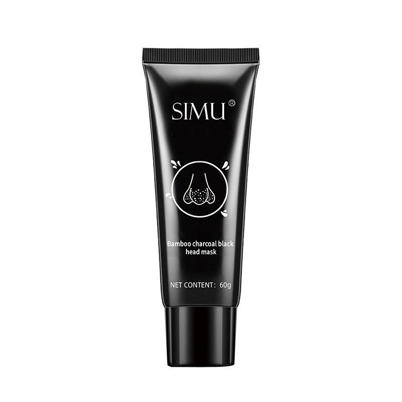 SIMU Bamboo Charcoal Blackhead Mask Masker Wajah Angkat Komedo Original