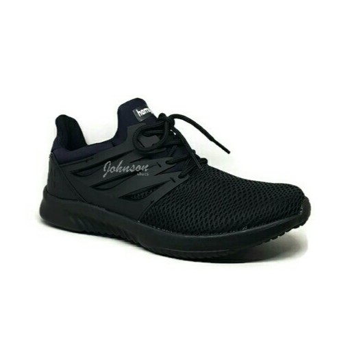 [ Johnson Shoes ] Sepatu Pria HOMYPED - HUNTER Hitam / Hitam