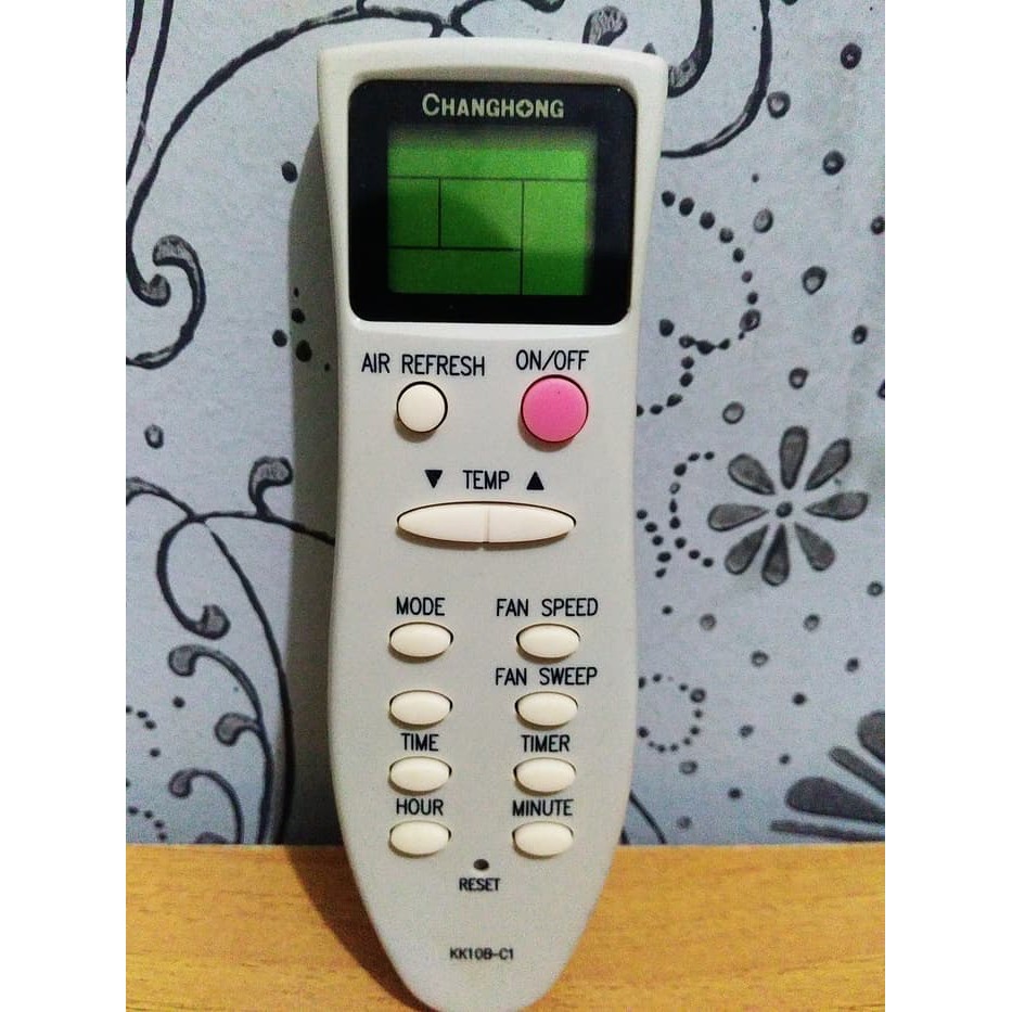 REMOTE AC CHANGHONG KK10B-C1 ORIGINAL FREE BATTERY
