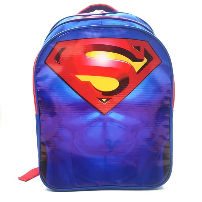 PA Tas Ransel Anak Sekolah TK / SD SUPERHERO OTOT Spiderman Captain America Batman 1358 1614 - TA031