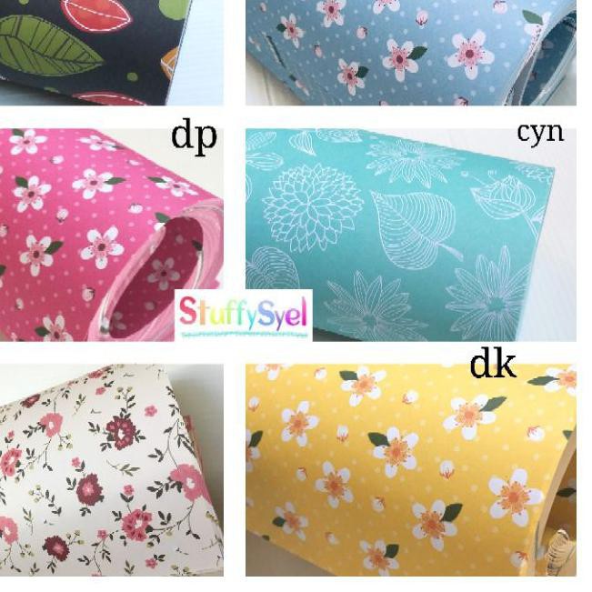 

Termurah!! KODE-764 Kertas Kado Shabby Flower Kemasan Parcel Bungkus Kado