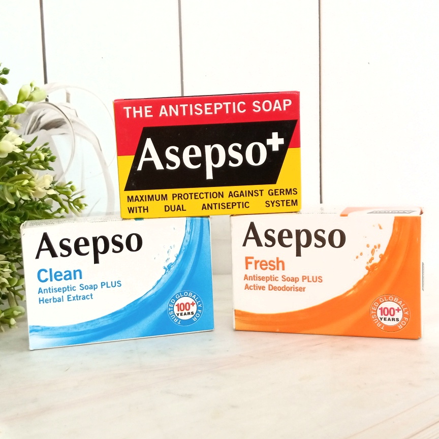 Asepso+ Antiseptic Soap 80gr