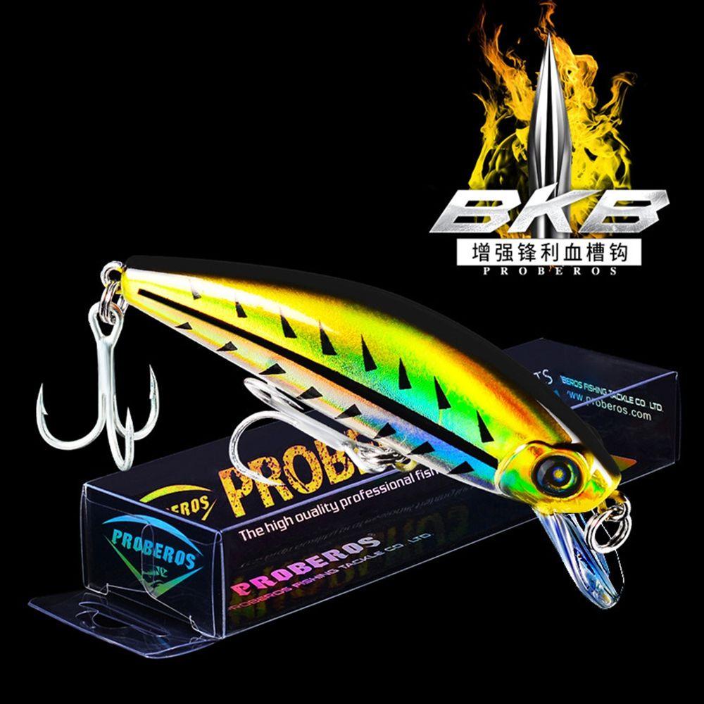 Top Slowly Sinking Minnow Baits Desain Jepang Crankbaits Striped bass Minnow Lures