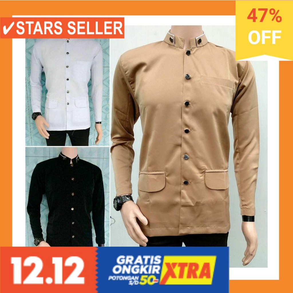 PAKAIAN MUSLIM TERBAIK PALING ANAK ORANG TUA PINK MURAH / Jasko polos istimewa - Jas Koko Putih