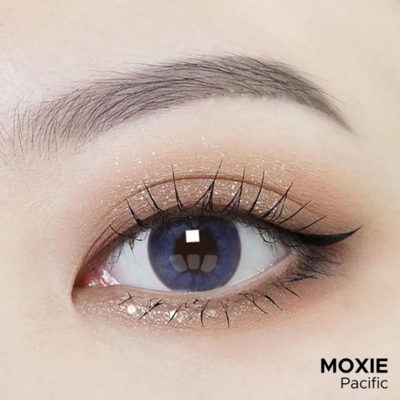 Softlens X2 MOXIE 14.5 MM by Exoticon warna PACIFIC NORMAL Soflen MOXIE 14.5MM Normal by Exoticon Softlen Soflens Warna