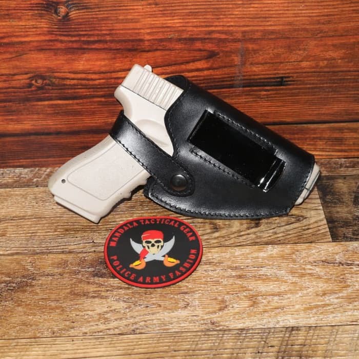 BARANG ASLI! HOLSTER INSIDE IWB KULIT GLOCK HS9 BARETA G2 COMBAT