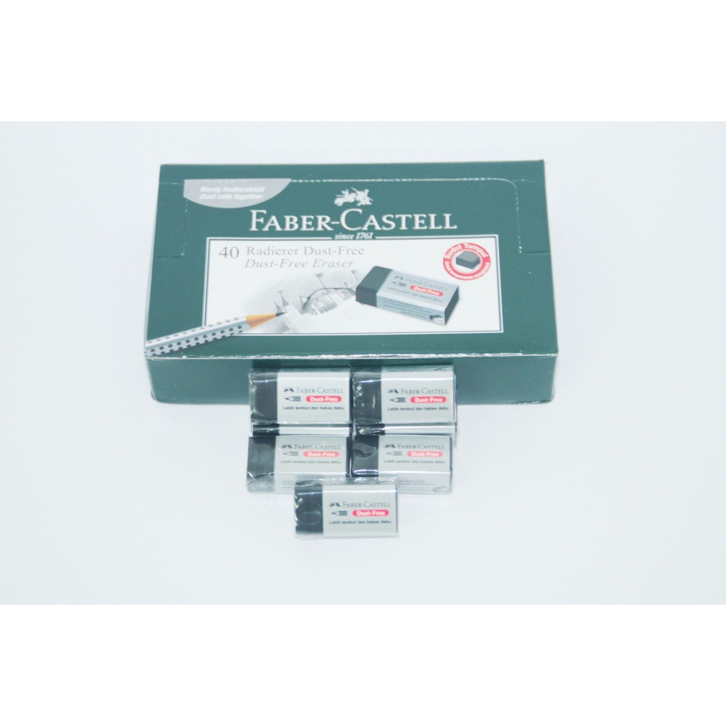 

Penghapus / Eraser Faber Castell 187299 Dust Free Hitam