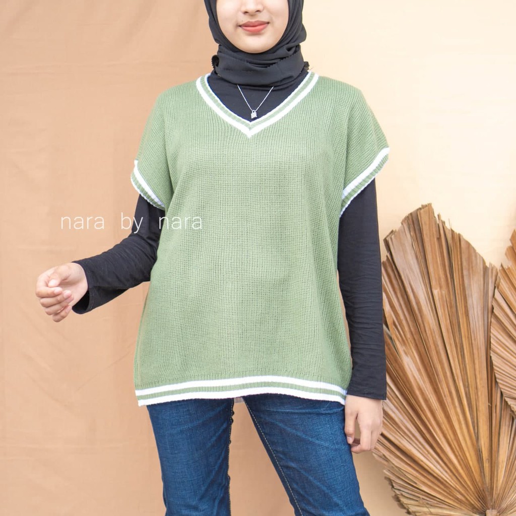 Nara Grosir - Pevita Vest | Fashion Terkini | Sweater Termurah