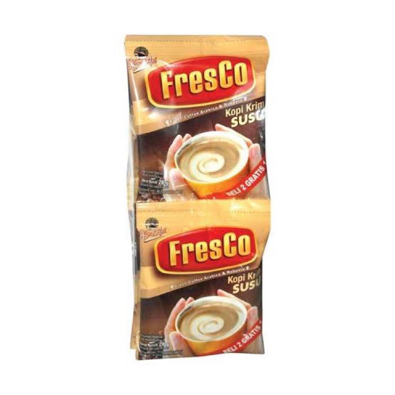 

KOPI INSTAN FRESCO KRIM SUSU KAPAL API RTG 12 PCS