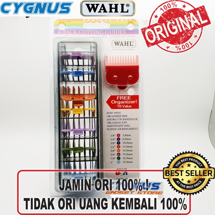 

Ukuran WAHL Warna isi 8 pcs