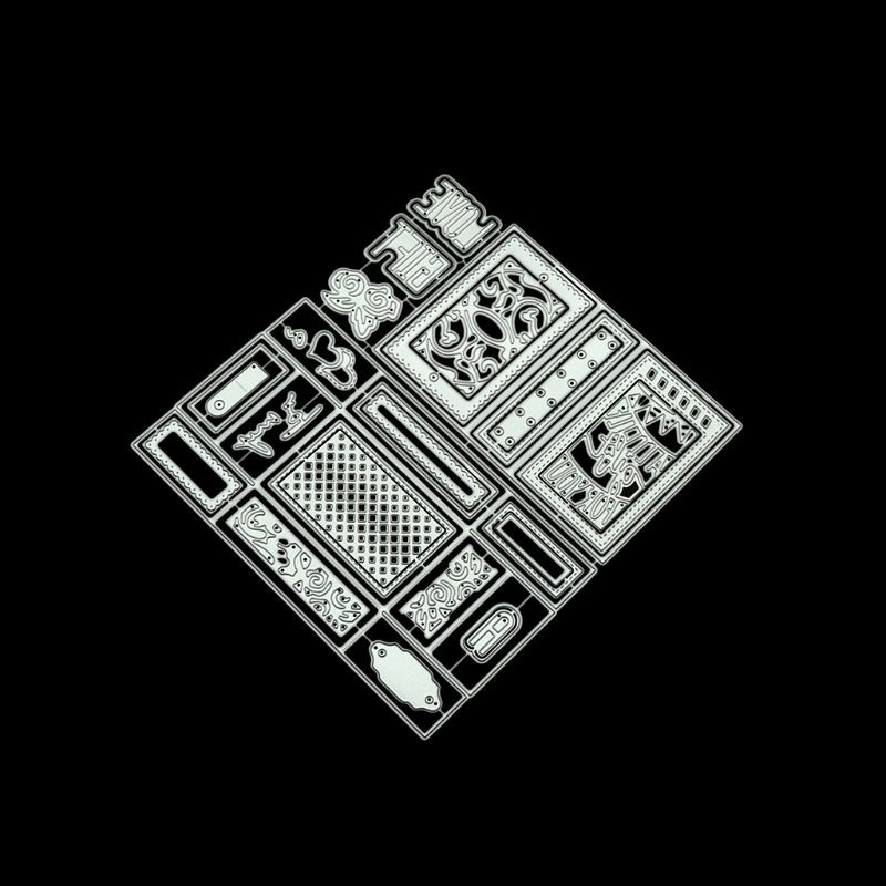 

love* Packing Box DIY Metal Cutting Dies Stencil Scrapbooking Album Paper Card Crafts