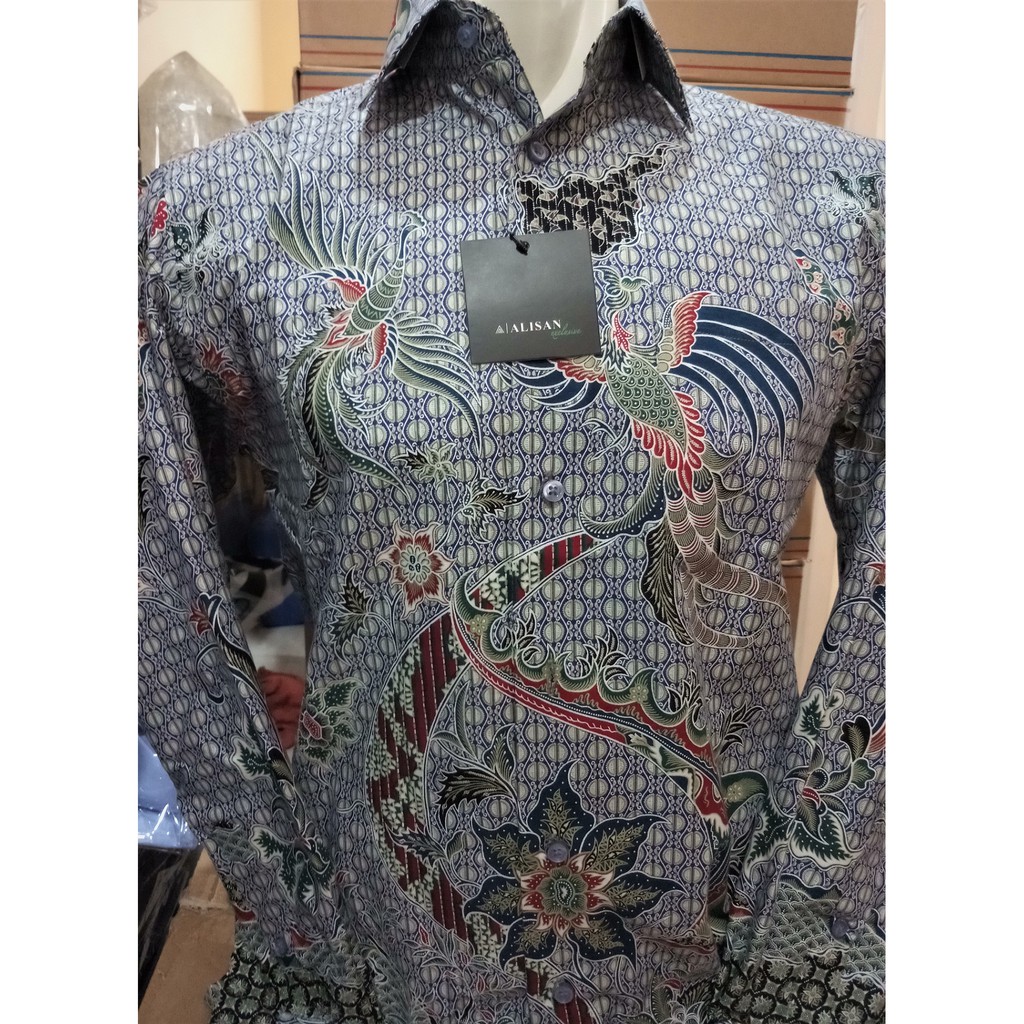 Jual ALISAN Original Kemeja Batik Lengan Panjang - REGULER - Motif