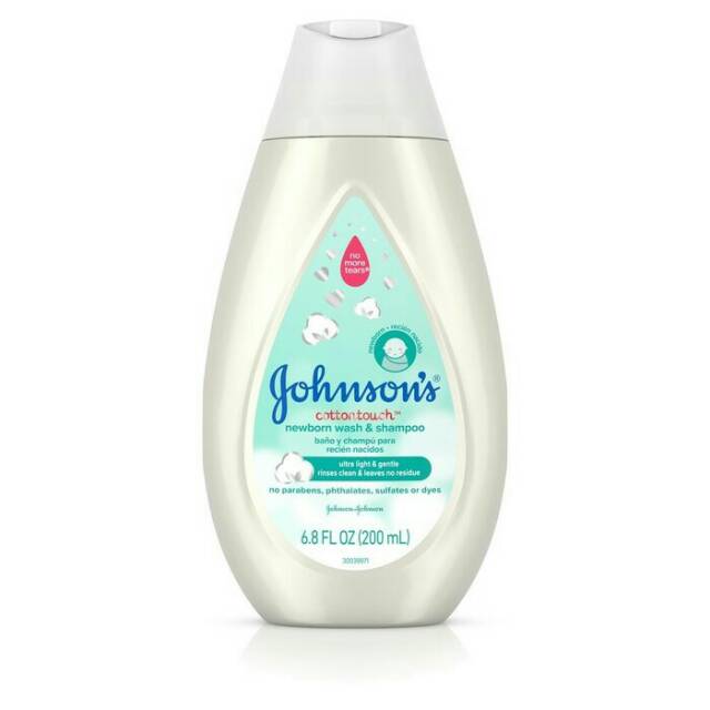 Johnson's Baby Cotton Touch Top To Toe Wash 200 ml / 400 ml (Refill)