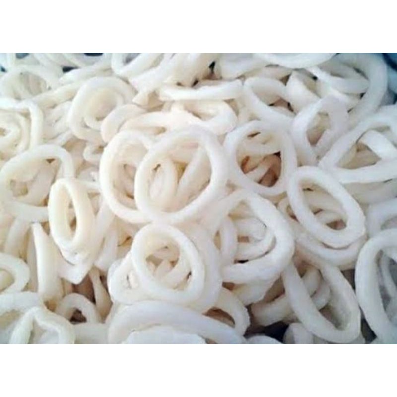 

CUMI RING BERSIH / CALAMARY FRESH FROZEN 1 kg