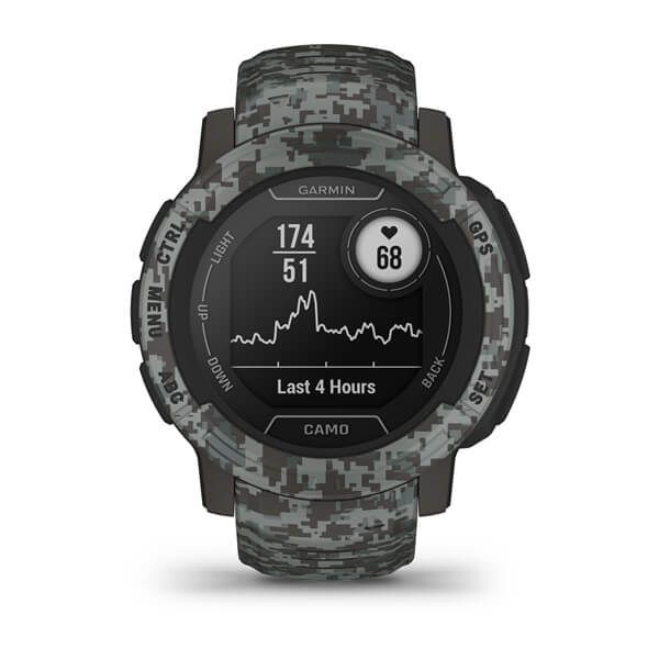 Garmin Instinct 2 Camo Edition Graphite Camo Original - Garansi Resmi TAM 2 Tahun