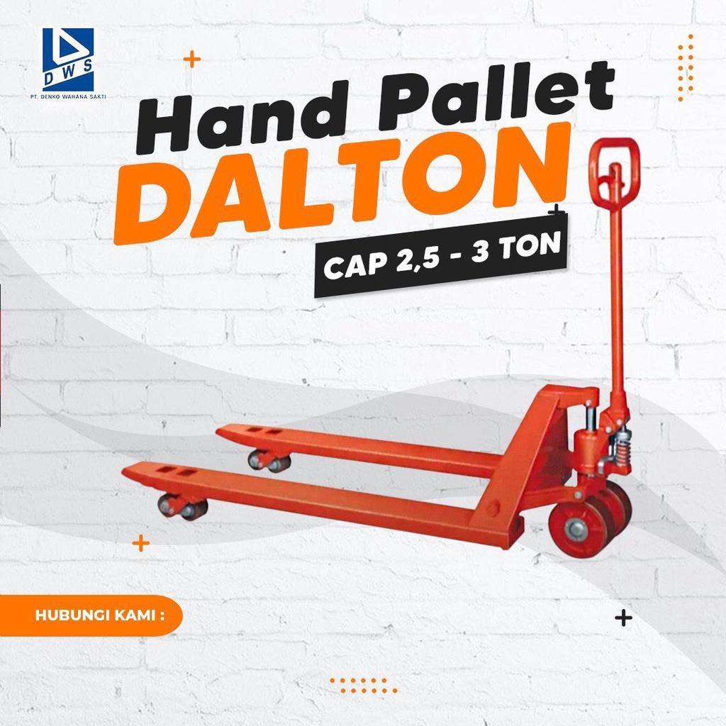 Hand Pallet 3 Ton Dalton / Hand Pallet 3000 kg Dalton / Handpallet Truck Dalton / Hand Pallet Murah
