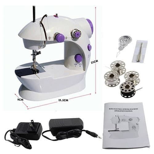 Mesin Jahit Mini Portable SM-202 Sewing Machine-4