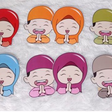 

(sepasang/2 pcs) Amplop lebaran/Amplop hari raya/amplop karakter/amplop THR/angpau