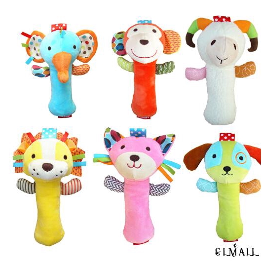 baby rattles and squeeze toys