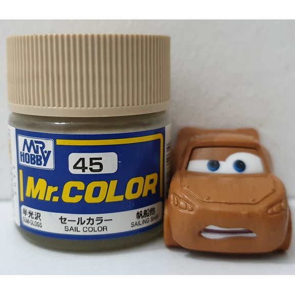 Mr Hobby Mr Color 45 Sail Color Semi Gloss 10 ML Cat Gundam Model Kit