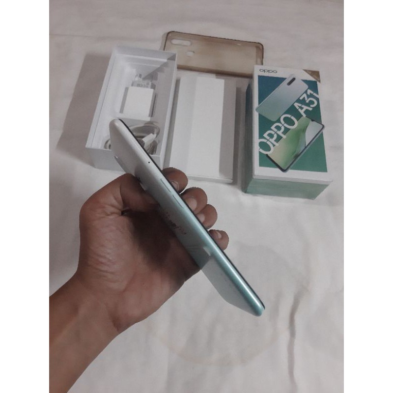 HANDPHONE HP SECOND BEKAS. OPPO A31 4/128 FULLORI 99% MULUS