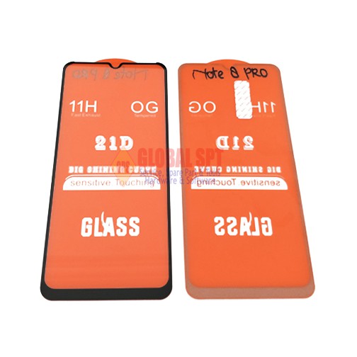 ANTIGORES FULL WARNA XIAOMI NOTE 8 PRO / TEMPERED GLASS / ANTI GORES KACA XIAOMI NOTE 8 PRO