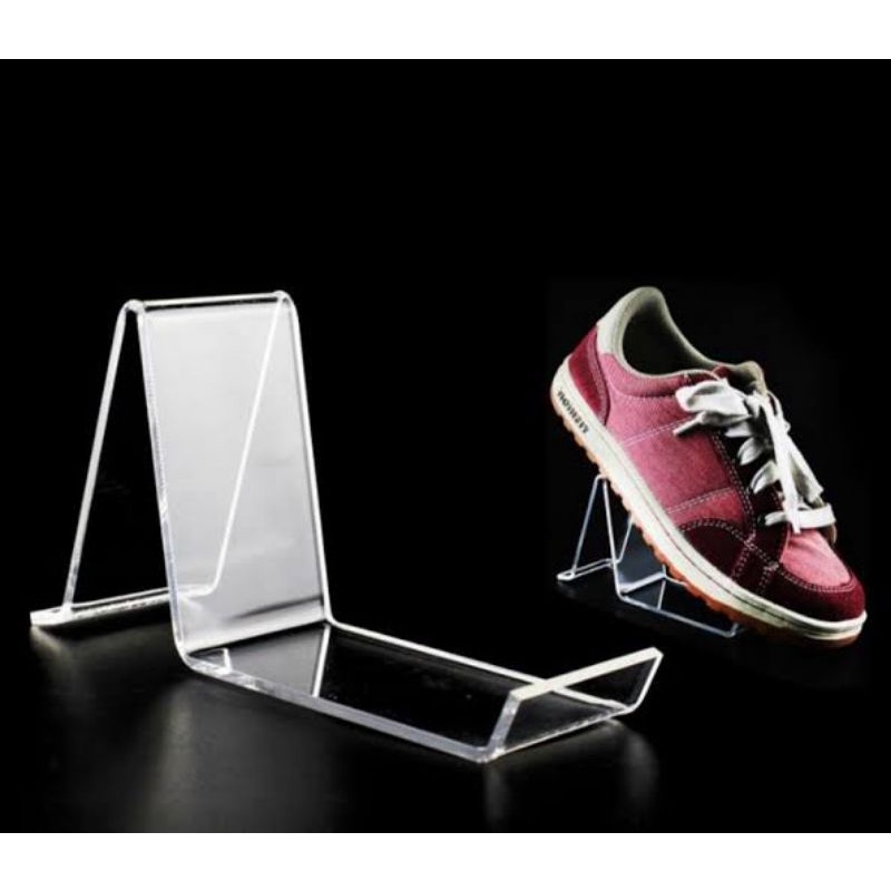 Blawood Akrilik Display Sepatu Seserahan Hantaran