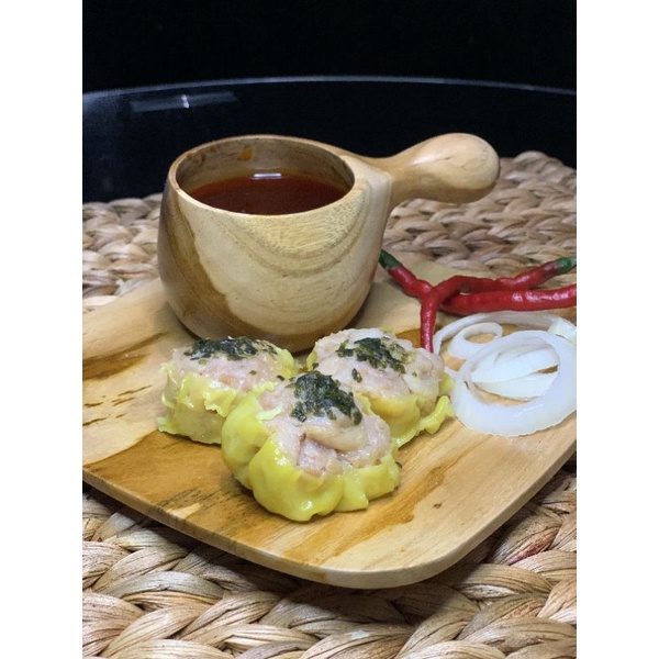

Dimsum Siomay Udang 10 pcs Hi Quality Big Size Include Chilli oil