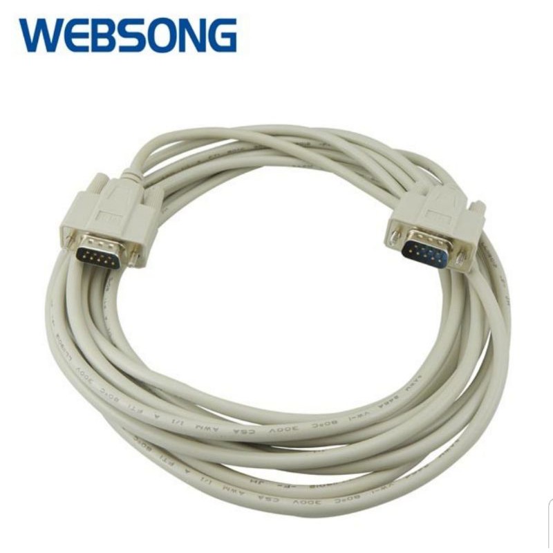 Kabel Serial DB9 Male to Male 5M WEBSONG