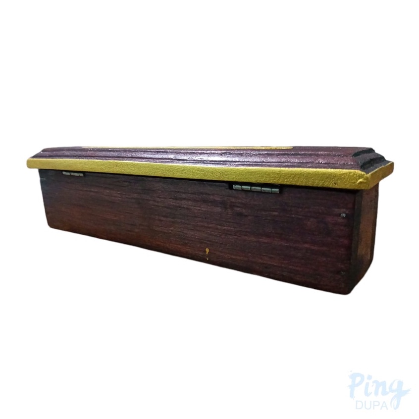 Hiolo Tempat Bakar Dupa Tibet Bahan Kayu Asli Tibet 24cm