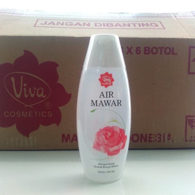 `ღ´ PHINKL `ღ´ 【v】【i】【v】【a】 Viva air mawar penyegar pembersih wajah rose water