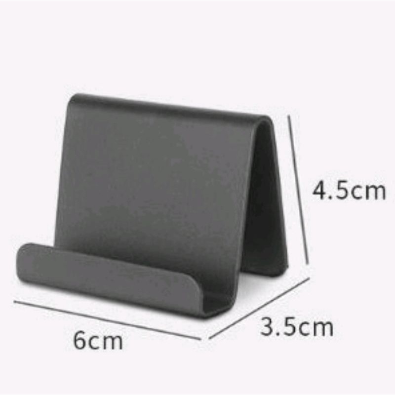 STT Stand Holder Persegi Aksesoris HP Phone Holder Plastik Termurah Import Best Seller