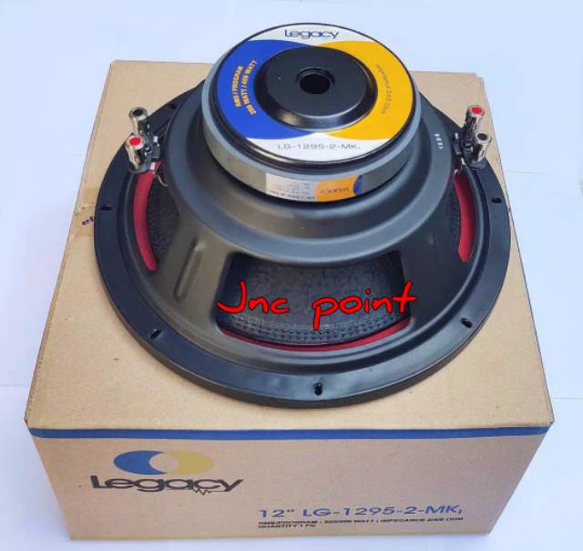 speaker 12 inch Subwoofer Legacy double coil LG 1295 2 / Speaker legacy LG 1295-2 12inch subwoofer d