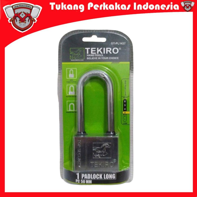 TEKIRO GEMBOK LEHER PANJANG 50MM