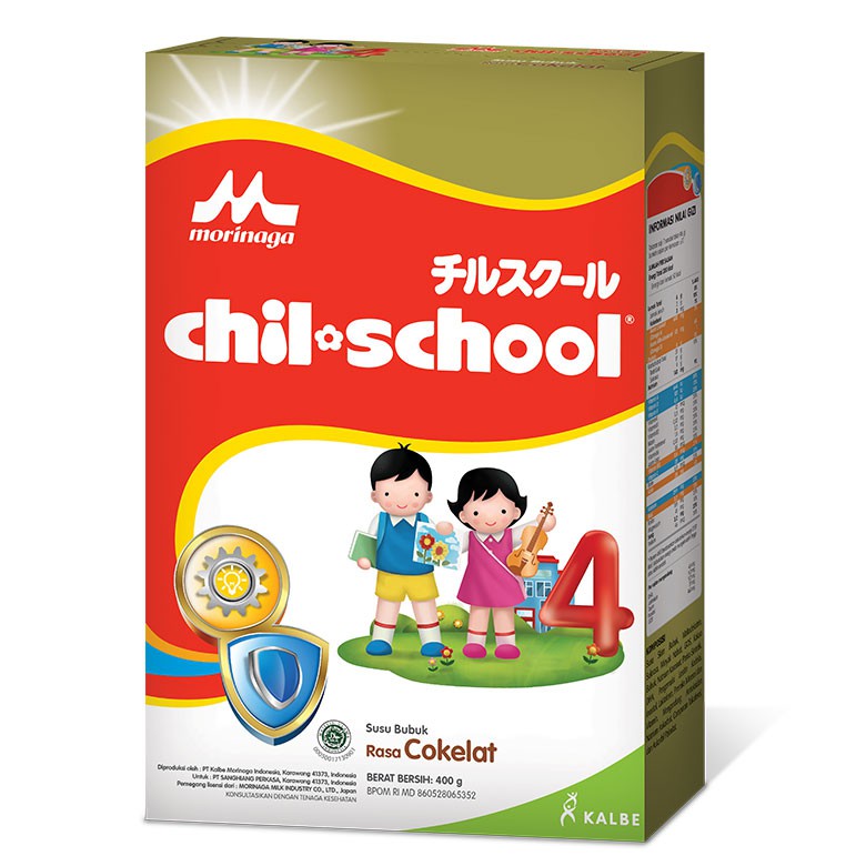 Chil School Reg 4 Coklat 800 Gr Box Reguler | Shopee Indonesia